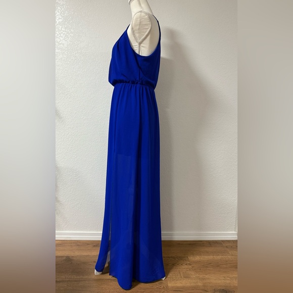 A’GACI A’GACI Elegant Blue Maxi Dress size S - Picture 3 of 8